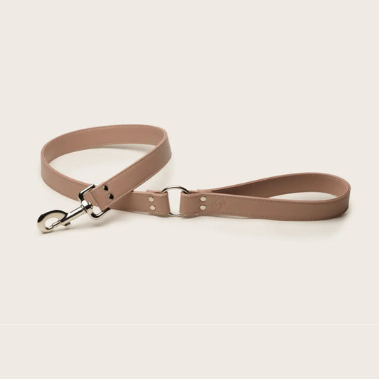 Blush Pink Dog Lead (Vegan Apple Leather) – by Skylos Collective - Memoriex