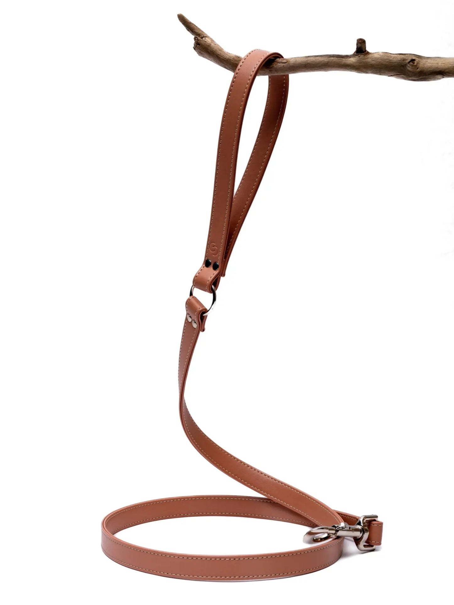 Blush Pink Dog Lead (Vegan Apple Leather) – by Skylos Collective - Memoriex