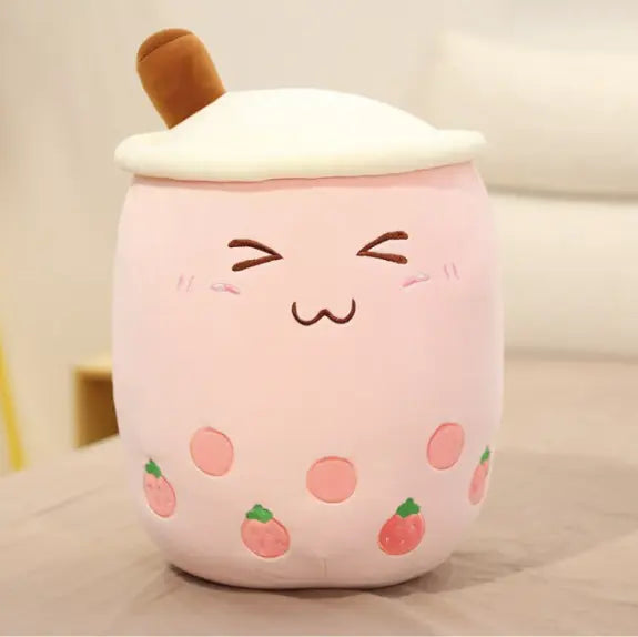 Boba Bubble Fruit Tea Plush Toy-2