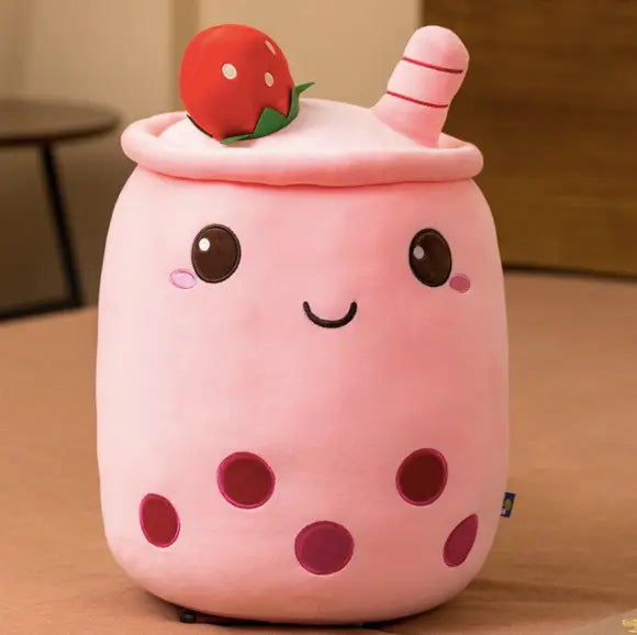 Boba Bubble Fruit Tea Plush Toy-7