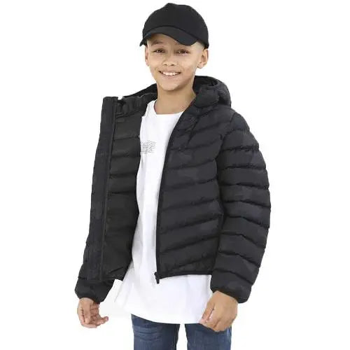 Boys Brave Soul Grant Padded School Jacket-3