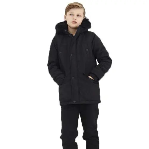 Boys Brave Soul Wonderwall Parka Jacket-1