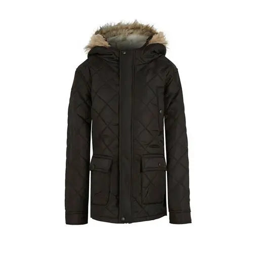 Boys Padded Quilted Parka Jacket - 1363 - Memoriex 