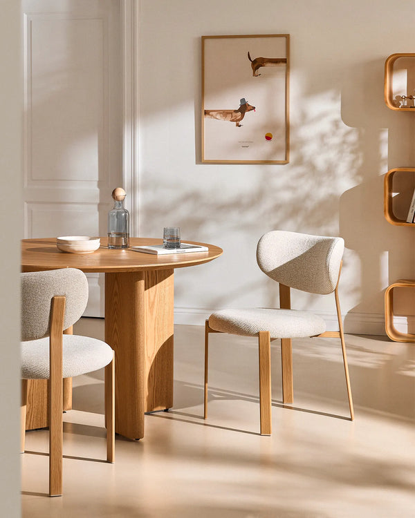 Bramley Cream Chenille Dining Chairs [Pre-Order]-0