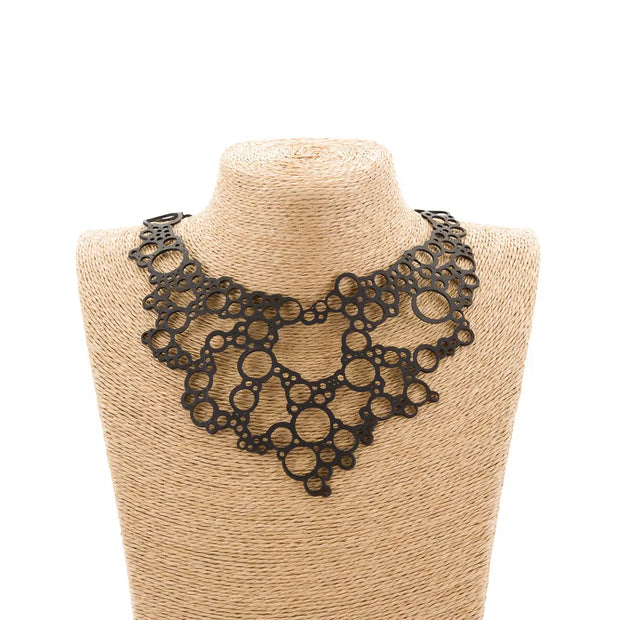Bubbles Recycled Rubber Necklace - Memoriex 