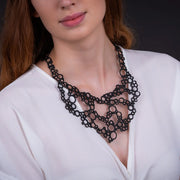 Bubbles Recycled Rubber Necklace - Memoriex 