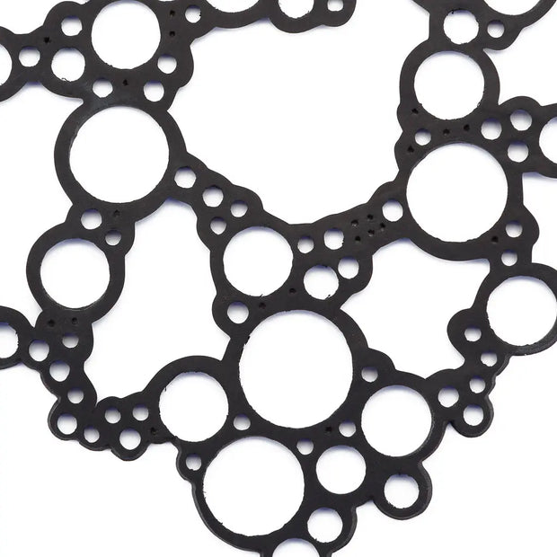 Bubbles Recycled Rubber Necklace - Memoriex 