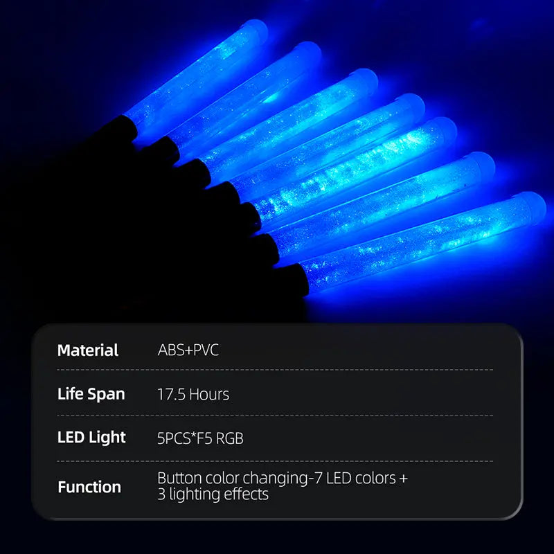 Bulk Sale Remote Controlled LED Flashing Wands (200 Pack)-3