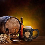 Bullbone mug resin stainless steel inner liner ornament - Memoriex 