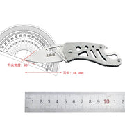 Bushcraft Folding Field Knife Multi-functional Pocketed EDC knife-4