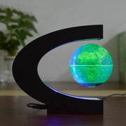 C-Shaped 3-Inch Magnetic Levitation Globe Creative Gifts For Valentine's Day Novel Home Decorations - Memoriex 