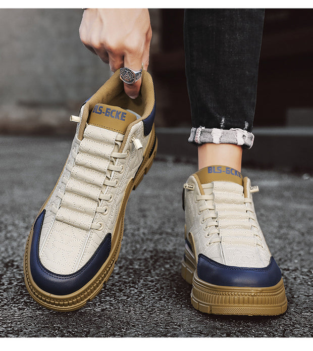 Men's Sneakers | Versatile casual workwear | foot sports thick sole height increasing - Memoriex