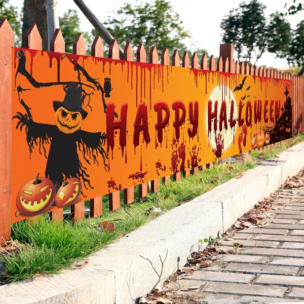 Halloween Party Banner – 250 × 48 cm