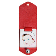 Personalised Baby Birth Keyring | Leather & Steel Keepsake | Unique New Parents Gift | Memoriex - Memoriex