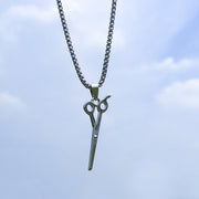 New Hip-Hop Accessories Sweater Chain Military Titanium Steel Necklace Men's Jewelry - Memoriex