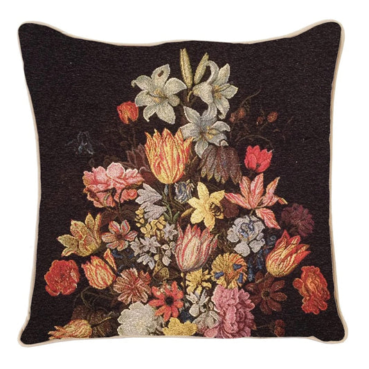 A Still Life In a Van Li Vase - Cushion Cover Art 45cm*45cm-0