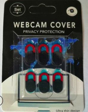 ACCEZZ WebCam Cover Shutter Magnet Slider Plastic For iPhone Web Laptop PC For iPad Tablet Camera Mobile Phone Privacy Sticker - Memoriex 