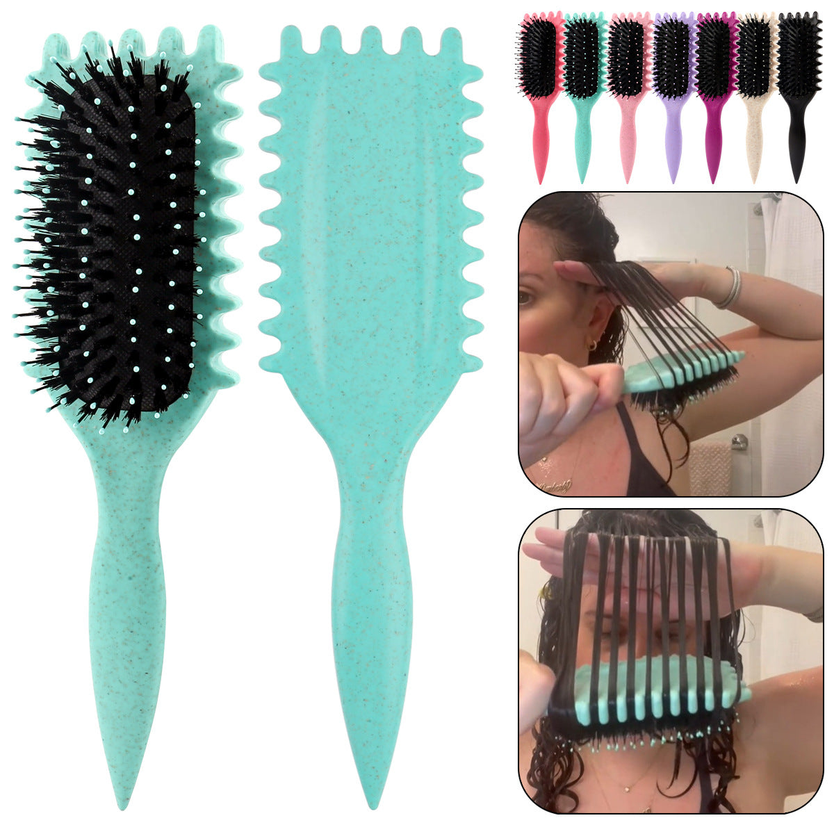 Bounce, curl, defined styling comb - Memoriex 