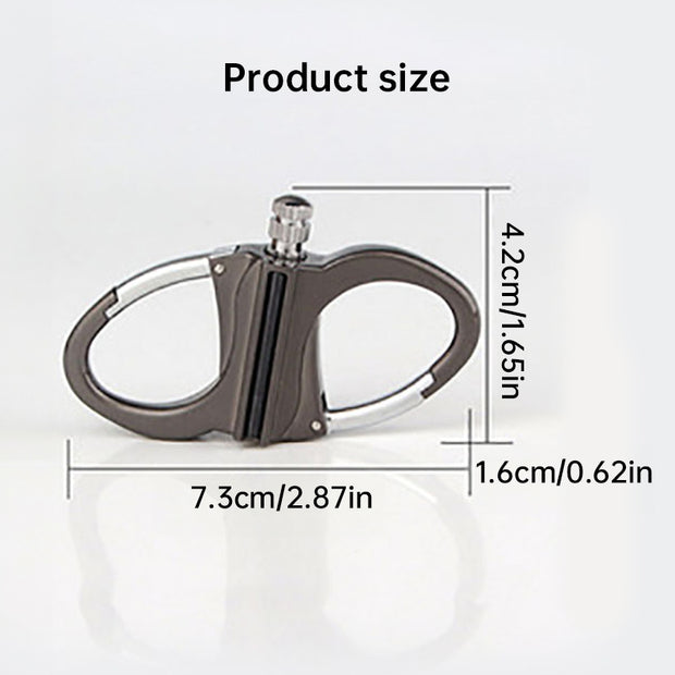 2025 Metal Keychain Lighter, ignite, waterproof, black - Memoriex