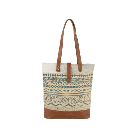 Western style printing long tote by Handbag Factory-0