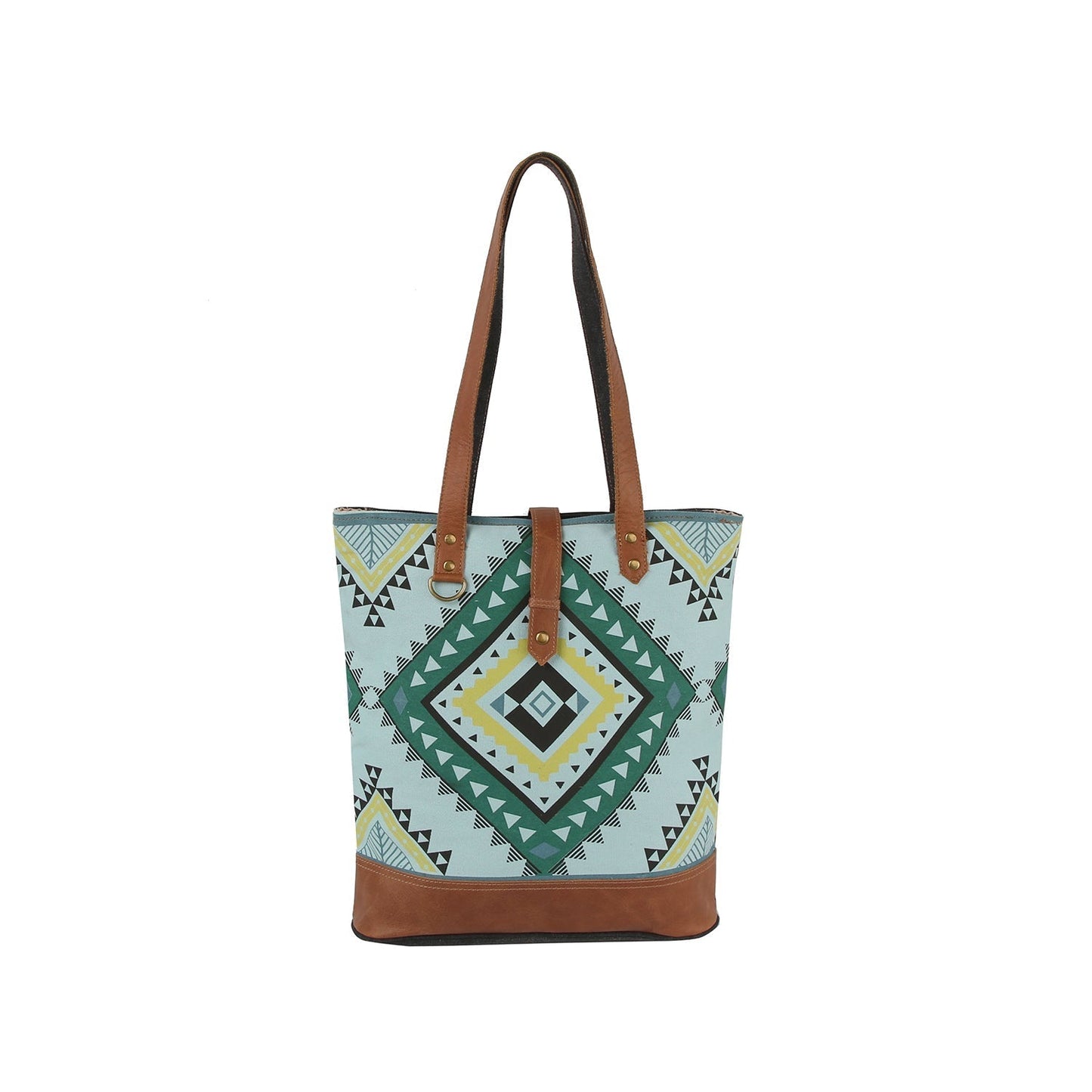 Western style printing long tote by Handbag Factory-2