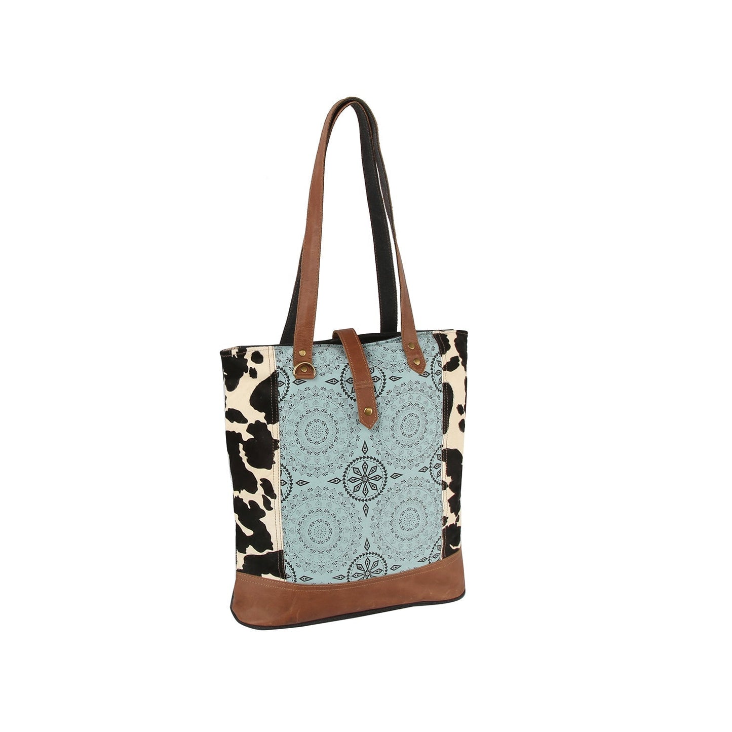 Western style printing long tote by Handbag Factory-4