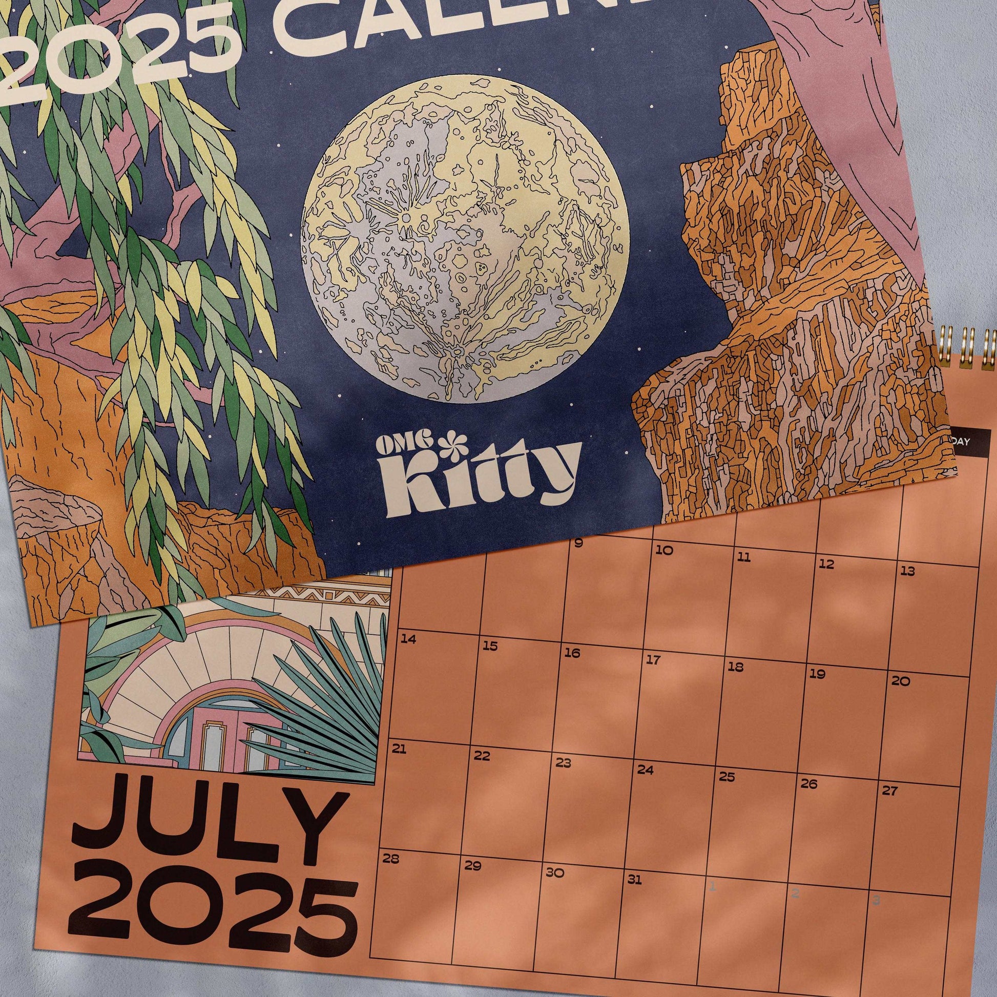 2025 Year Calendar | OMG Kitty Calendar-2