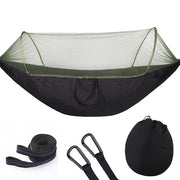 Camping Hammock Double & Single Portable Hammocks Camping Accessories for Outdoor, Indoor-2