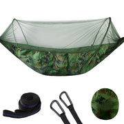 Camping Hammock Double & Single Portable Hammocks Camping Accessories for Outdoor, Indoor-4