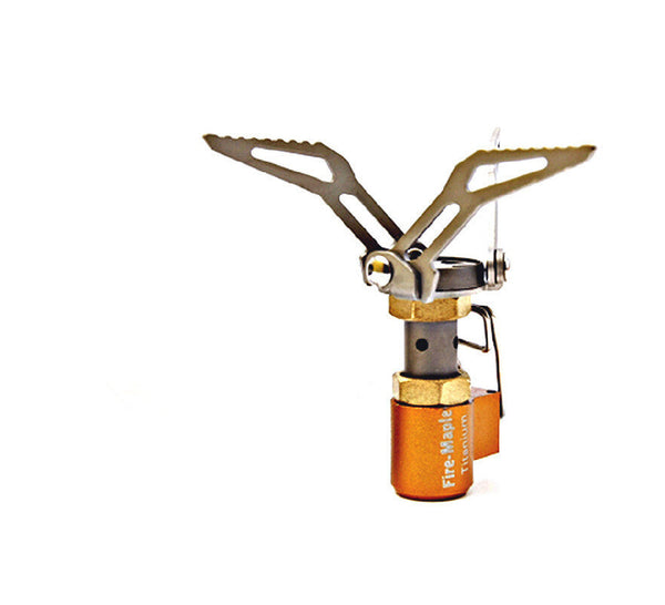 Camping Portable Wasp Integrated Titanium Mini Gas Stove Stove Stove - Memoriex 