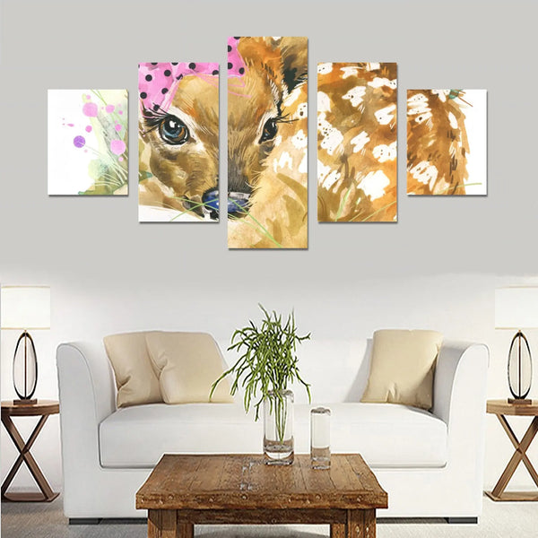Canvas Wall Art Prints (No Frame) 5-Pieces/Set B - Memoriex