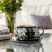 Car-Shaped Stainless Steel Coffee Mug – Handmade, Durable, Novelty Office Cup, Ideal Gift for Car Fans - Memoriex 