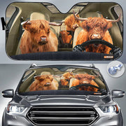 Car Sun Shield Front Stop Sunscreen Heat Insulation Non-punching Telescopic Curtain - Memoriex 