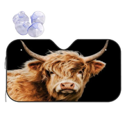 Car Sun Shield Front Stop Sunscreen Heat Insulation Non-punching Telescopic Curtain - Memoriex 