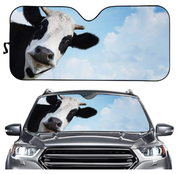 Car Sun Shield Front Stop Sunscreen Heat Insulation Non-punching Telescopic Curtain - Memoriex 