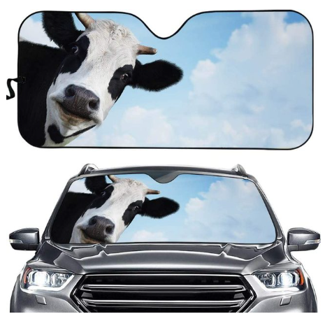 Car Sun Shield Front Stop Sunscreen Heat Insulation Non-punching Telescopic Curtain - Memoriex 