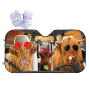 Car Sun Shield Front Stop Sunscreen Heat Insulation Non-punching Telescopic Curtain - Memoriex 