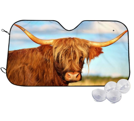 Car Sun Shield Front Stop Sunscreen Heat Insulation Non-punching Telescopic Curtain - Memoriex 