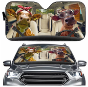 Car Sun Shield Front Stop Sunscreen Heat Insulation Non-punching Telescopic Curtain - Memoriex 