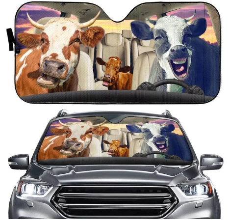 Car Sun Shield Front Stop Sunscreen Heat Insulation Non-punching Telescopic Curtain - Memoriex 