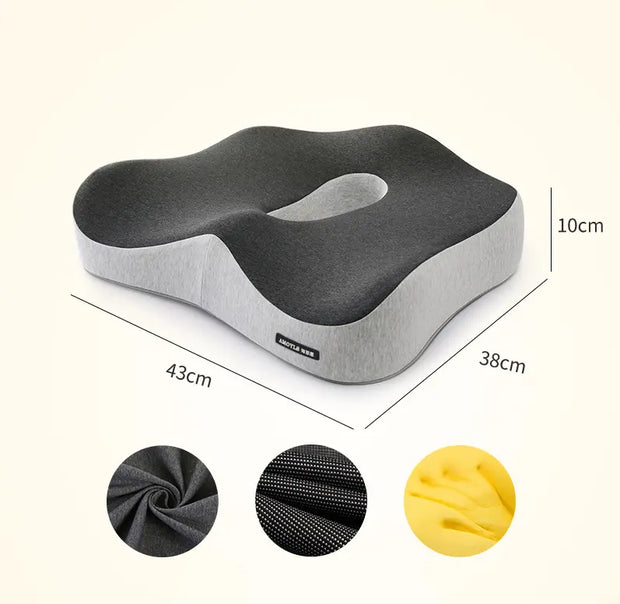 Car seat cushion Summer office minimalist memory cotton seat cushion Car interior chair cushion available all year round - Memoriex 