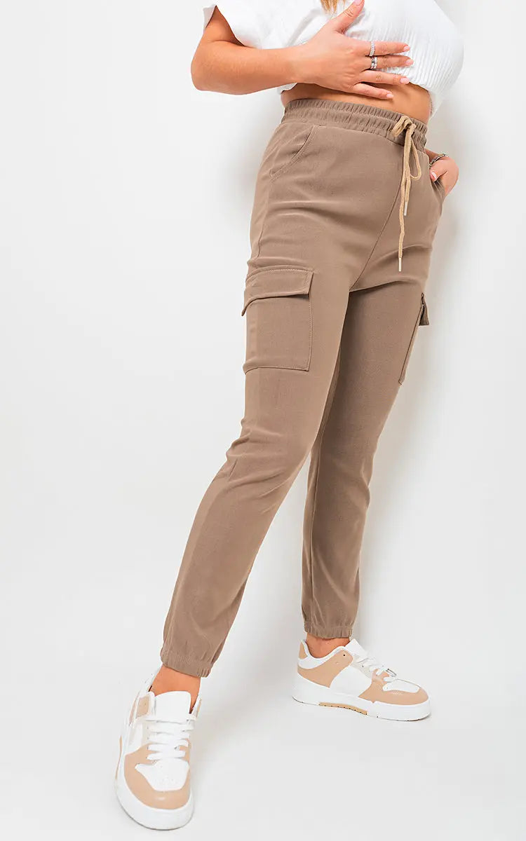 Cargo Pocket Trouser with Drawstring-2