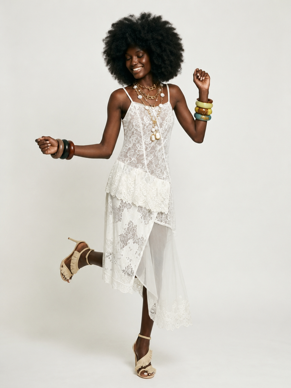 Ethereal Lace Mesh Maxi Dress-0