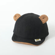 Cartoon Baby Hat Little Bear Hat Spring, Autumn, Winter Soft brim Duck Tongue Hat Baby Boys and Girls' Baseball Hat - Memoriex 