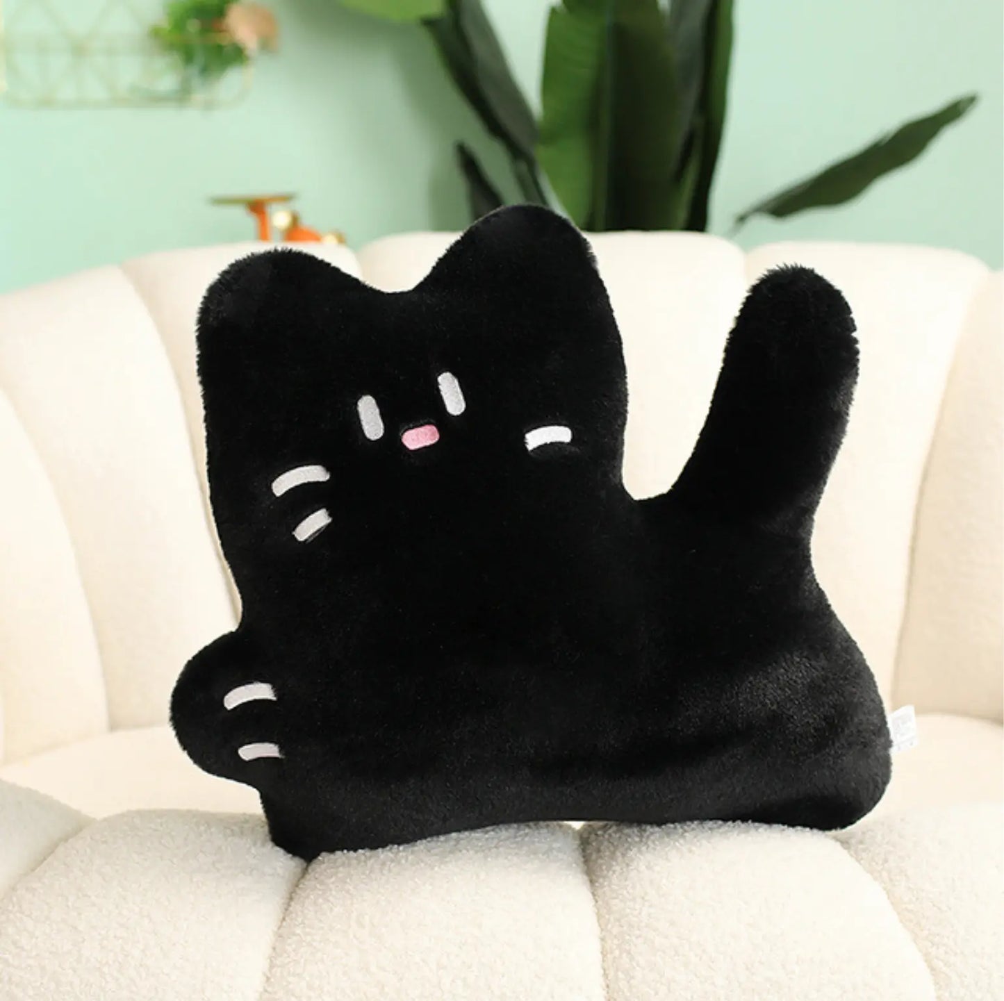 Cartoon Cat Pillow Plush Toy-5