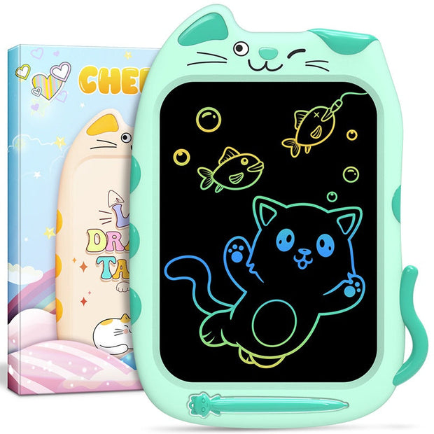 Cartoon Color Painting And Writing Educational Toys Children's Handwriting Drawing Board - Memoriex 