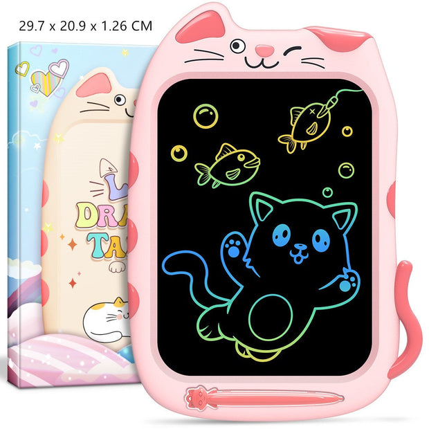 Cartoon Color Painting And Writing Educational Toys Children's Handwriting Drawing Board - Memoriex 
