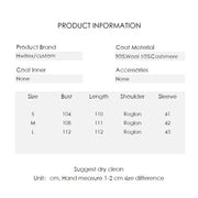 Cashmere Woollen Long coat | Fur Jackets Ladies | Trench coats - Memoriex 