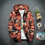 Casual Camouflage Jacket, Men's Hoodie, Street Clothes - Memoriex 