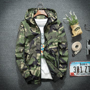Casual Camouflage Jacket, Men's Hoodie, Street Clothes - Memoriex 